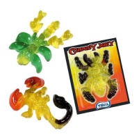 Insectos gelatinosos coloridos - Creepy Jelly Vidal - 6 peças