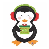 Balão pinguim engraçado 86 cm - Grabo
