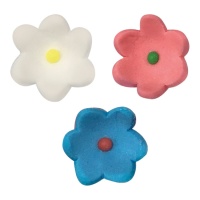 Estela flor figuras de açúcar 1,5 cm - Dekora - 490 unidades