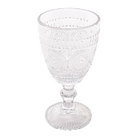 Copa de 300 ml de cristal gravado transparente