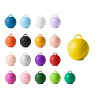 Peso colorido para balões Kettlebell de 75g