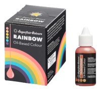 Conjunto de coloração à base de óleo Rainbow 30 ml - Sugarflair - 6 unidades