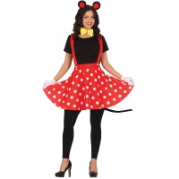 Fato clássico do famoso ratinho para mulher