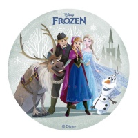 Folha de hóstia de Frozen II Zero de 15,5 cm - Dekora
