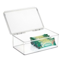 27,3 x 18,4 x 9,5 cm organizador com tampa