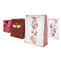 Saco de oferta flores do amor 40 x 31 x 12 cm - 1 unid.