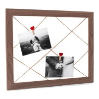 Moldura de corda Love com clipes 35 x 45 cm - DCasa