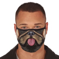 Máscara higiénica reutilizável para cães adultos