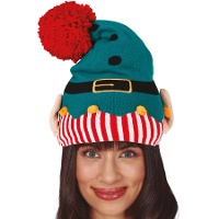 Gorro de elfo com borla