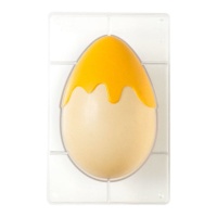 Forma para ovos de chocolate 250 gr - Decora - 1 cavidade