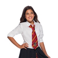 Gravata Gryffindor castanha Harry Potter