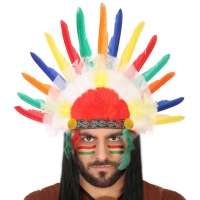 Pluma de penas da Índia