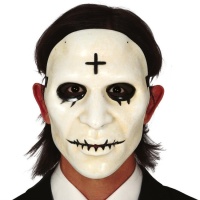 Máscara The Purge com cruz para homem