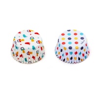 Chávenas para cupcakes com chupeta de bebé - Decorar - 36 unidades