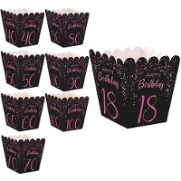 Caixa de Elegant Pink com numeração - 12 unidades