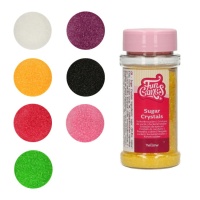 Açúcar colorido cristal polvilhado 80 gr - FunCakes