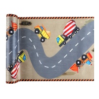 Caminho de mesa de 30 cm de construção - 5 m