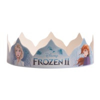 Coroas para bolo de reis de Frozen II - Dekora - 100 unidades