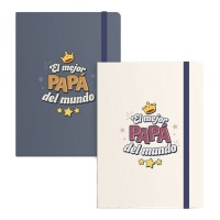 Caderno de frases do pai sortido 10,5 x 14,5 cm - 1 unid.