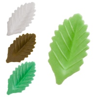 Pastilhas de folha colorida 4,5 cm - Dekora - 1000 unidades