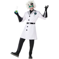 Fato de Cientista Louco para homem