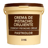 Creme de pistache crocante de 3 kg - Pastkolor