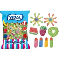 Saco sortido de gomas ácidas - Mix Ácido Vidal - 1 kg