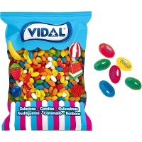 Grânulos de sabores frutais - Vidal - 2 kg