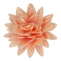 Hóstia de flor de Peônia laranja de 12,5 cm - FunCakes - 1 unidade