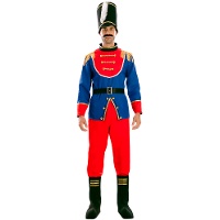 Fantasia de soldadinho de chumbo elegante para homem