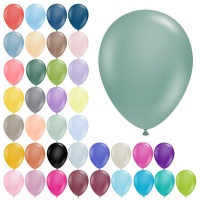 Balões de látex pastel 13 cm - Tuftex - 50 unid.
