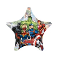 Balão XL estrela de Os Vingadores de 71 cm - Anagram