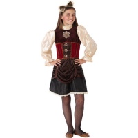 Roupa Steampunk distópica para rapariga