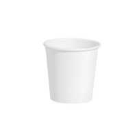 Copos de cartão branco de 120 ml - 30 unid.