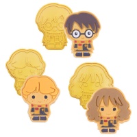 Marcadores e cortadores Harry Potter - PME - 3 unidades