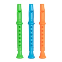 Flautas coloridas - 3 peças
