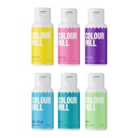 Corante em gel à base de óleo Pool Party 20 ml - Colour Mill - 6 unidades