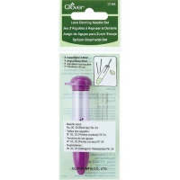 Conjunto de agulhas de cerzir para renda - Clover - 4 peças.