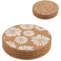 Bases para copos Daisy - 4 peças