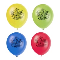 Liga da Justiça Balões de Látex Biodegradáveis 30,4 cm - Único - 8 peças