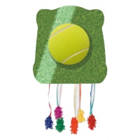 Piñata de ténis e raquete 28 x 33 cm