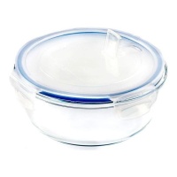 Tupperware redondo de vidro 640 ml - Vier