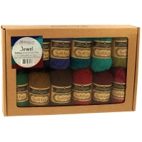 Pacote de 12 novelos SoftFun Jewel de 50 gr - Scheepjes
