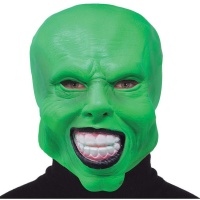 Máscara de vilão verde