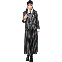 Fatos de quarta-feira Addams em uniforme para mulher