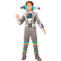 Fantasia de extraterrestre cinza para menino