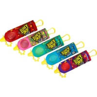 Chupa-chupa Juicy Drop Pop com gel de sabores variados 26 gr - 1 unidade