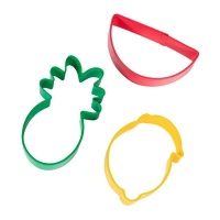 Cortadores de fruta - Wilton - 3 pcs.