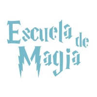 Escola de Magia Stencil 20 x 28,5 cm - Artis decor - 1 unidade