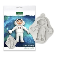 Molde de Astronauta de Silicone - Katy Sue Mould - 1 pc.